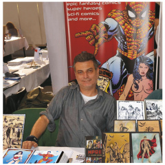 Ο Κώστας Φραγκιαδάκης στο Comicdom Con 2016