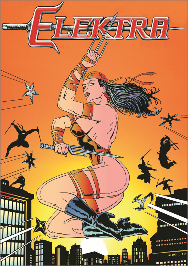 Elektra vs Ninjas