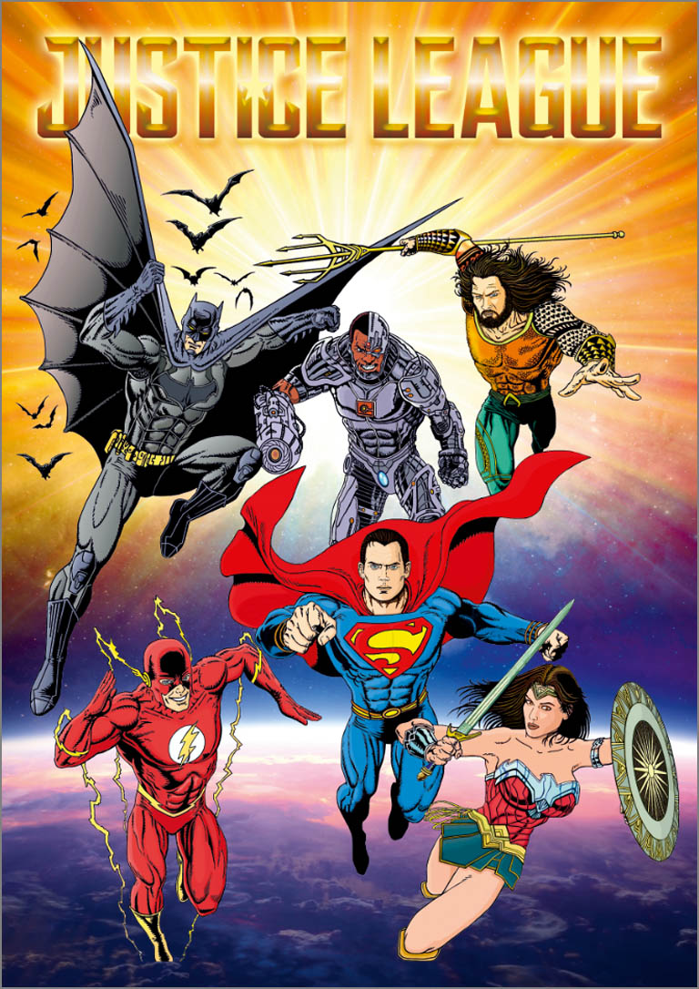 Justice League - Batman - Superman
