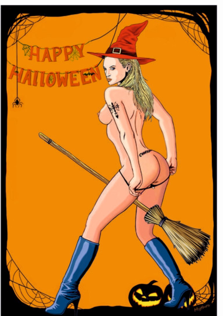 HAPPY HALLOWEEN SEXY WITCH