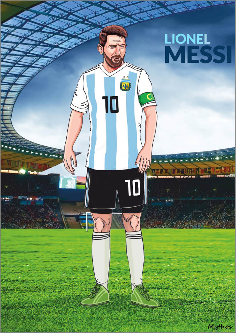 Lionel Messi - A3 Commossion